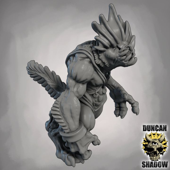 Sahuagin - Resin Miniature for DnD & Tabletop Games | 28mm/32mm
