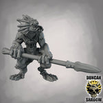 Sahuagin with Spears - Resin Mini | DnD & Tabletop | 28mm
