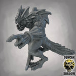Sahuagin with Swords - Resin Mini | DnD & Tabletop | 28mm