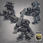 Sci - Fi Goblins with Sniper Rifles | DnD Miniature | 28mm
