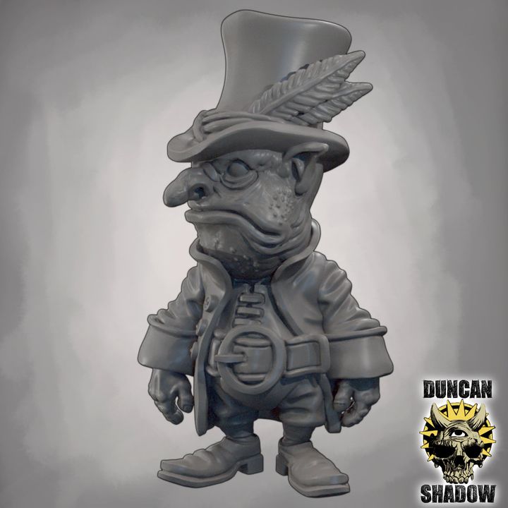 Vaesen Dapper Chappy - Resin Mini | DnD & Tabletop | 28mm