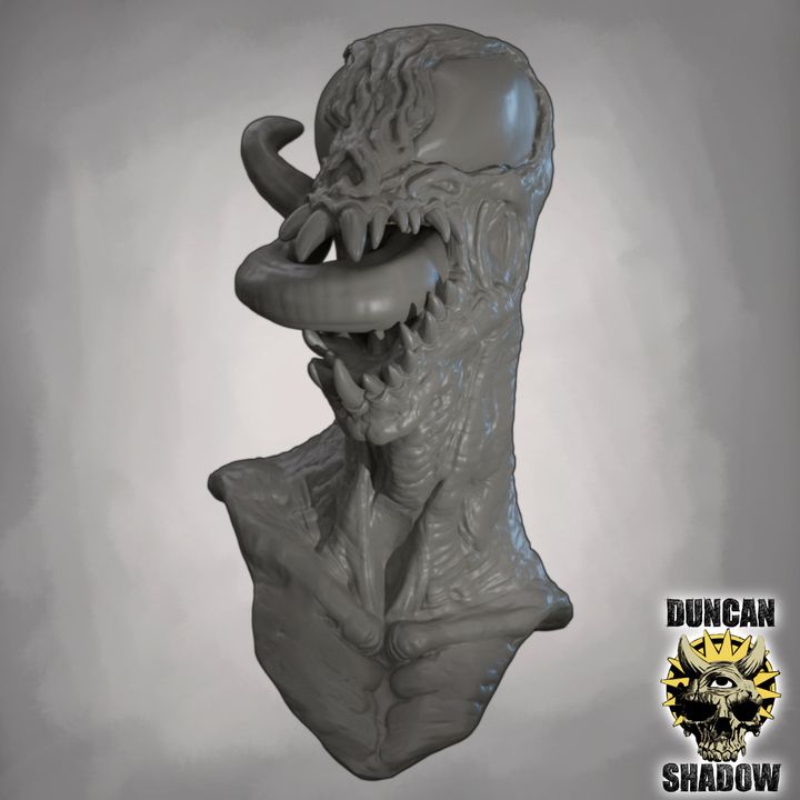 Venom Bust 1 - Display Bust | 1:4 Scale (~70mm)