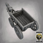 Wagon Large - Resin Miniature for DnD & Tabletop Games | 28mm/32mm