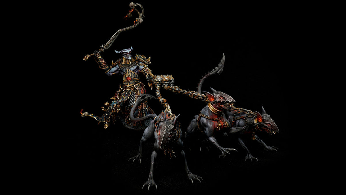 Abaddon and Hounds Model 12:1 Scale | Harbingers of the Apocalypse