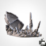 The Game of Destiny - 'Crashed Ship' Dice Tower