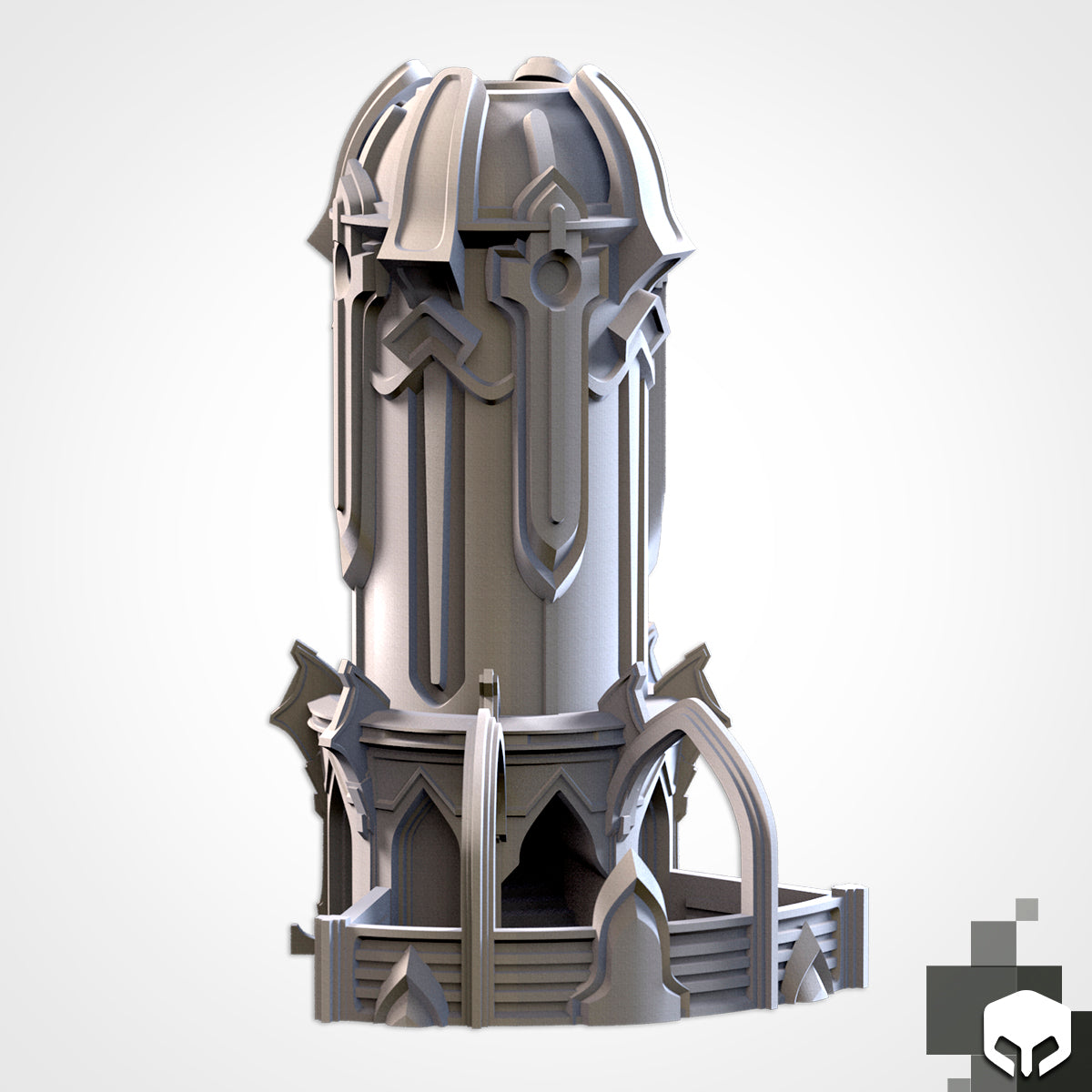 The Game of Destiny - 'Guardian Tower' Dice Tower