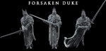 Forsaken Duke | 32mm Scale Resin Model | From the Lost Souls Collection