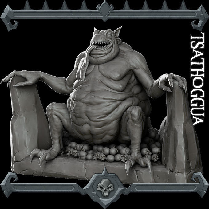 Tsathoggua Statue - EPIC Diorama | Lovecraft | Cthulhu Mythos