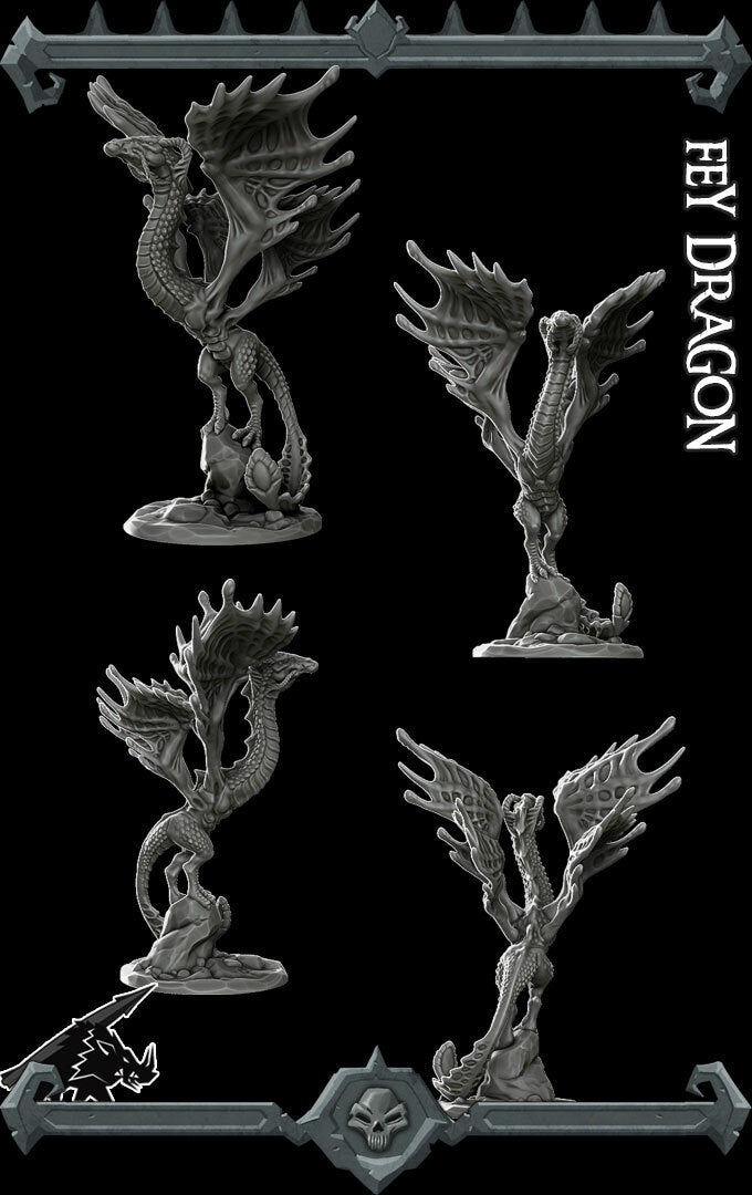 FEY DRAGON - Miniature | Dungeons and dragons | Cthulhu | Pathfinder | War Gaming