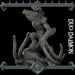 DUO DAEMON - Miniature | Dungeons and dragons | Cthulhu | Pathfinder | War Gaming