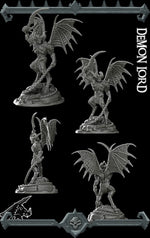 DEMON LORD - Miniature | All Sizes | Dungeons and Dragons | Pathfinder | War Gaming