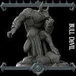 BULL DEVIL - Miniature | All Sizes | Dungeons and Dragons | Pathfinder | War Gaming