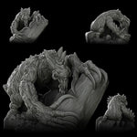 SPINEBACK SLOTH - Miniature | Dungeons and dragons | Cthulhu | Pathfinder | War Gaming