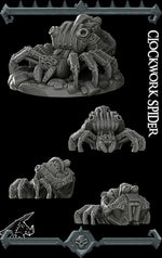CLOCKWORK SPIDER - Miniature | Dungeons and dragons | Cthulhu | Pathfinder | War Gaming