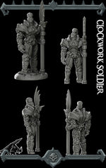 CLOCKWORK SOLDIER - Miniature | Dungeons and dragons | Cthulhu | Pathfinder | War Gaming
