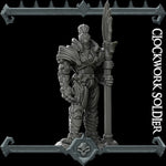 CLOCKWORK SOLDIER - Miniature | Dungeons and dragons | Cthulhu | Pathfinder | War Gaming