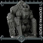 CLOCKWORK GOLIATH - Miniature | Dungeons and dragons | Cthulhu | Pathfinder | War Gaming