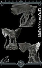 CLOCKWORK GRIFFIN - Miniature | Dungeons and dragons | Cthulhu | Pathfinder | War Gaming