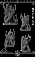 Gibbering Orb - Miniature | Dungeons and dragons | Cthulhu | Pathfinder | War Gaming