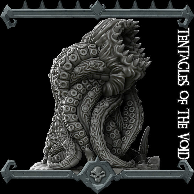 Tentacles of the Void - Miniature | Dungeons and dragons | Cthulhu | Pathfinder | War Gaming
