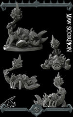 Maw Scorpion - Miniature | Dungeons and dragons | Cthulhu | Pathfinder | War Gaming