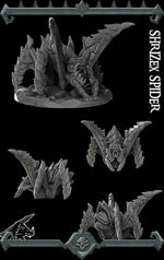 SHRIZEX SPIDER- Miniature | All Sizes | Dungeons and Dragons | Pathfinder | War Gaming