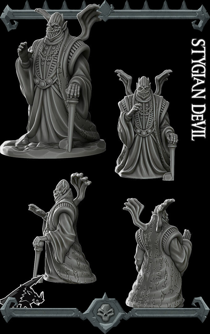 STYGIAN DEVIL - Miniature | Dungeons and dragons | Cthulhu | Pathfinder | War Gaming