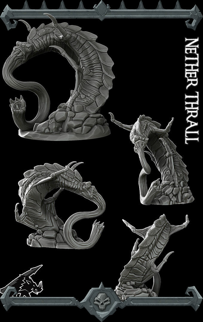 NETHER THRALL - Miniature | Dungeons and dragons | Cthulhu | Pathfinder | War Gaming