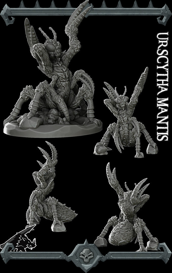 URSCYTHA MANTIS - Miniature | Dungeons and dragons | Cthulhu | Pathfinder | War Gaming