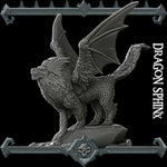 DRAGON SPHINX - Miniature | Dungeons and dragons | Cthulhu | Pathfinder | War Gaming
