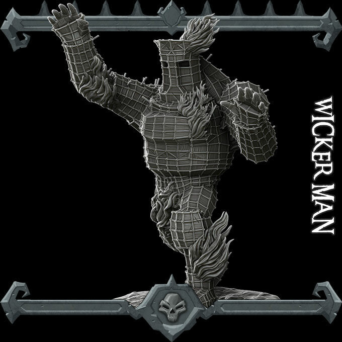 WICKERMAN - Miniature | All Sizes | Dungeons and Dragons | Pathfinder | War Gaming