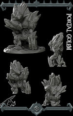 PORTAL GOLEM - Miniature | All Sizes | Dungeons and Dragons | Pathfinder | War Gaming