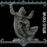 MASKS GOLEM - Miniature | All Sizes | Dungeons and Dragons | Pathfinder | War Gaming