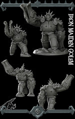 IRON MAIDEN GOLEM- Miniature | All Sizes | Dungeons and Dragons | Pathfinder | War Gaming