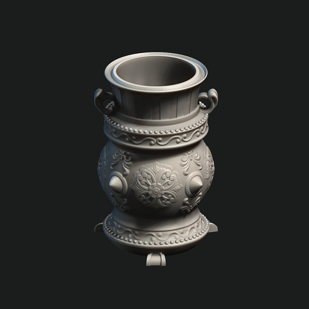 DnD Class Hero Gift: Cleric Themed Can Holder & Matching Dice Box I Mythic Mug Collection