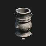 DnD Class Hero Gift: Cleric Themed Can Holder & Matching Dice Box I Mythic Mug Collection