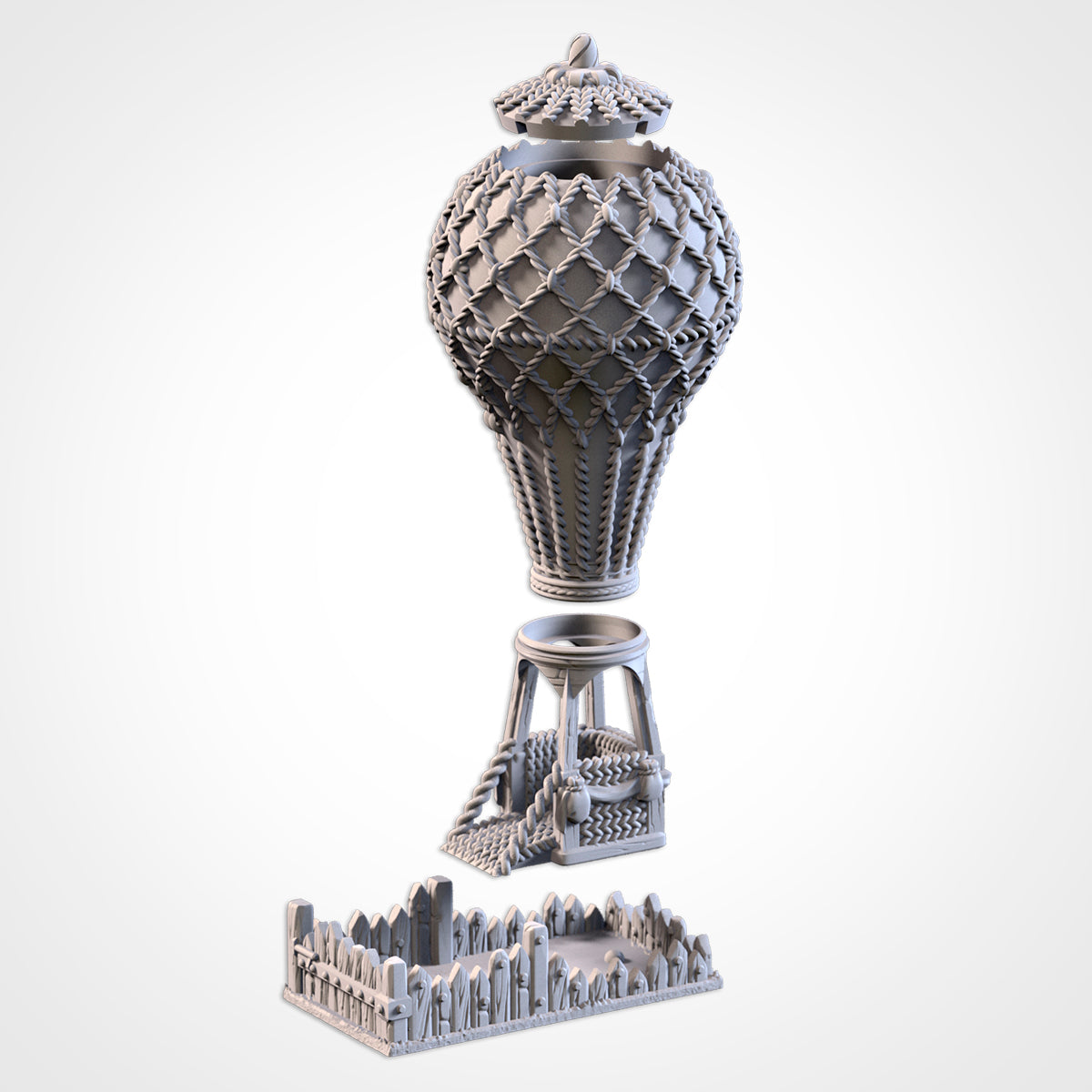 The Game of Destiny - 'Hot Air Balloon' Dice Tower