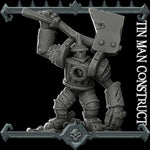 TIN MAN CONSTRUCT - Miniature | All Sizes | Dungeons and Dragons | Pathfinder | War Gaming