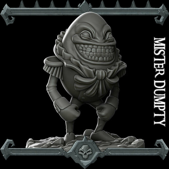 MISTER DUMPTY - Miniature Model | All Sizes | Dungeons and Dragons | Pathfinder | War Gaming