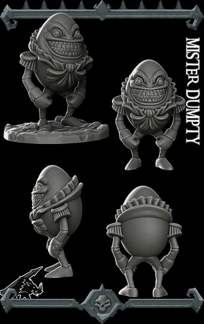 MISTER DUMPTY - Miniature Model | All Sizes | Dungeons and Dragons | Pathfinder | War Gaming
