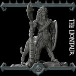 LIONTAUR - Miniature | All Sizes | Dungeons and Dragons | Pathfinder | War Gaming