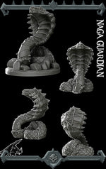NAGA GUARDIAN - Miniature Model | Dungeons and dragons | Cthulhu | Pathfinder | War Gaming