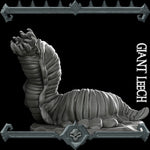GIANT LEECH - Miniature | Dungeons and dragons | Cthulhu | Pathfinder | War Gaming