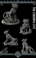 CHESHIRE CAT - Miniature Model | All Sizes | Dungeons and Dragons | Pathfinder | War Gaming
