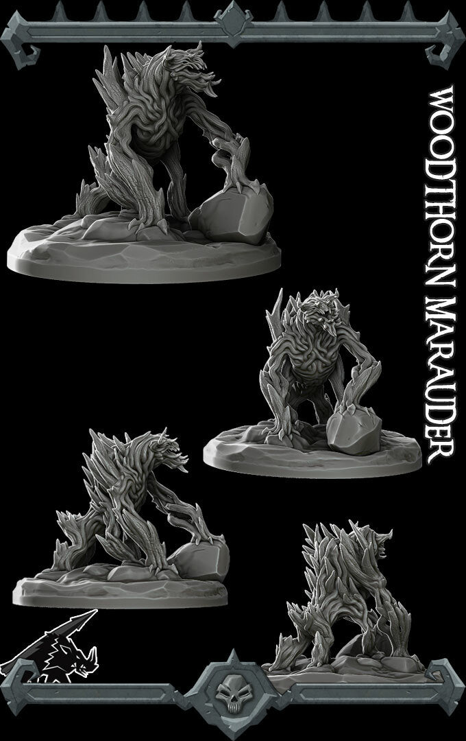 WOODTHORN MARAUDER - Miniature | Dungeons and dragons | Cthulhu | Pathfinder | War Gaming