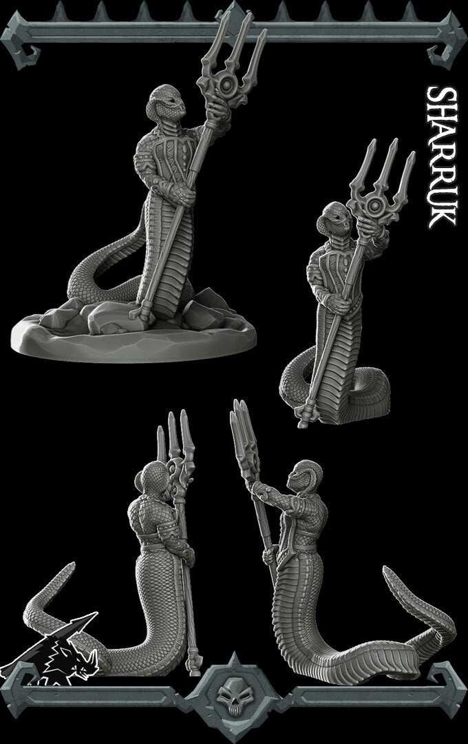 SHARRUK - Miniature | Dungeons and dragons | Cthulhu | Pathfinder | War Gaming