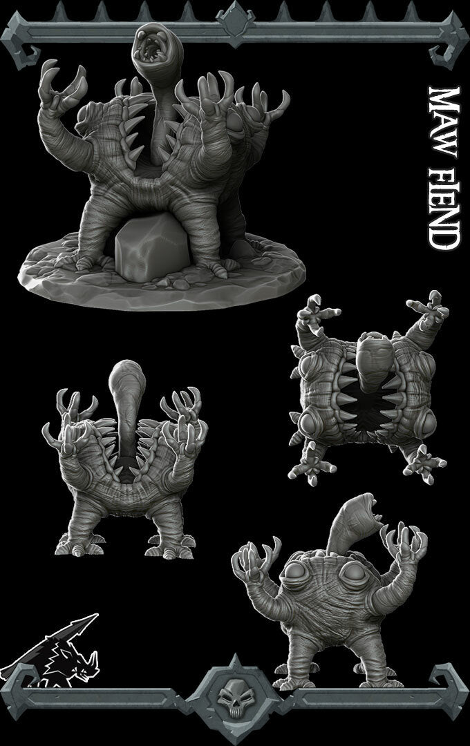 MAW FIEND - Miniature | Dungeons and dragons | Cthulhu | Pathfinder | War Gaming