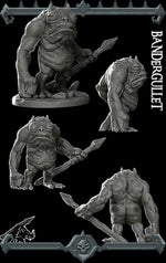 BANDERGULLET - Miniature | Dungeons and dragons | Cthulhu | Pathfinder | War Gaming