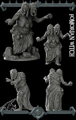 FOMORIAN WITCH - Miniature Model I Dungeons and dragons | Cthulhu | Pathfinder | War Gaming