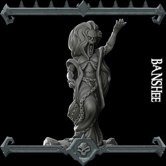 BANSHEE - Miniature | Dungeons and dragons | Cthulhu | Pathfinder | War Gaming